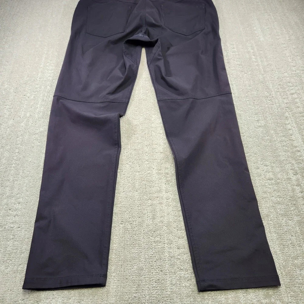 Lululemon Pants Men 31x34 ABC Slim Fit Performance Chino Black Golf Athleisure